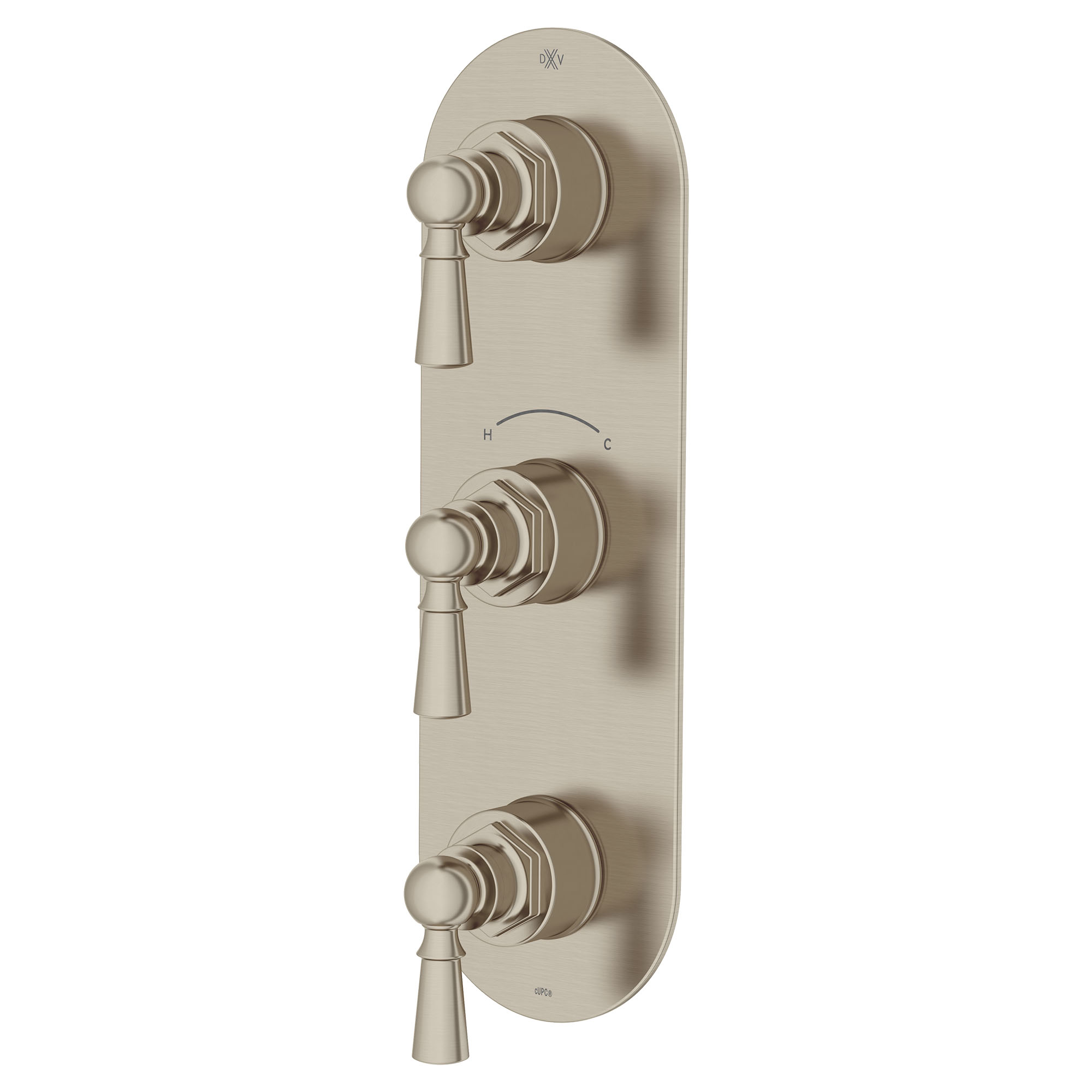 Oak Hill 3-Handle Thermostatic Valve Trim Only with Lever Handles